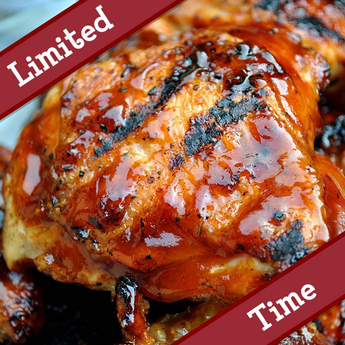 BBQ Grilled Chicken Thighs