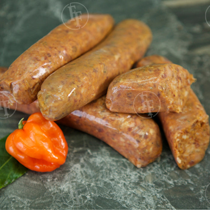 Bison Sausage w/ Chipotle Chilies