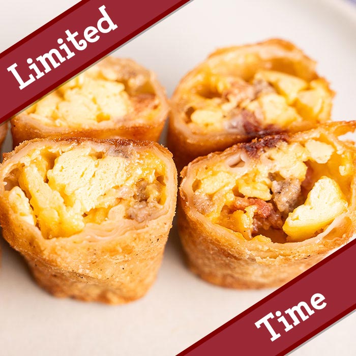 Breakfast Egg Rolls (Air Fryer & Oven)