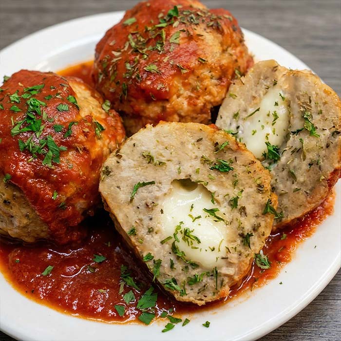 Chicken Parm Meatballs
