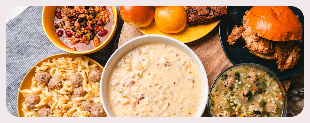 Show you care with a home-cooked meal