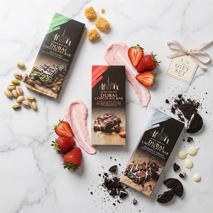 Dubai Chocolate Bar Gift Set