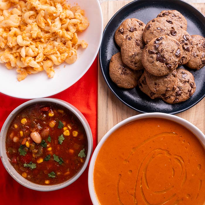 Vegetarian Get Well Soon Gift Box — What a Crock Meals