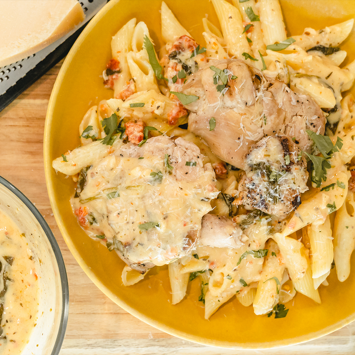 Creamy Tuscan Chicken Pasta Instant Pot Ideas With Chicken Tuscan