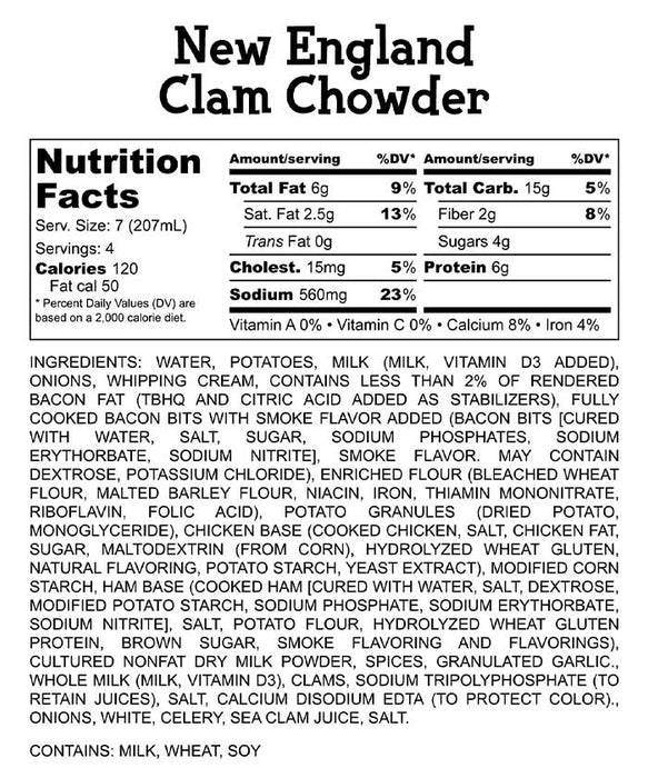 New England Clam Chowder