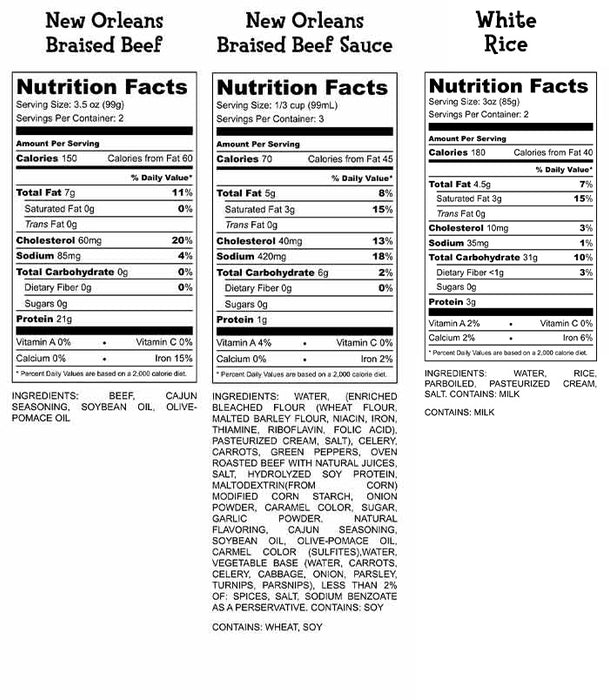 New Orleans Braised Beef