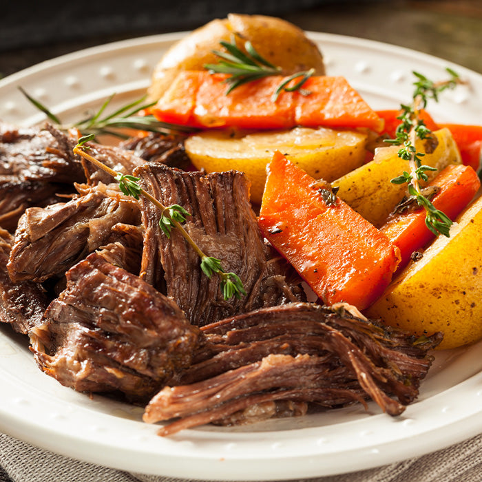 Old Fashioned Pot Roast - Save money with our gift bundles. What a Crock delivers easy, prepared slow cooker & crockpot meals nationwide. America's easiest meal kit company. The perfect gift - corporate packages, get well soon, sympathy, thank you, and more.