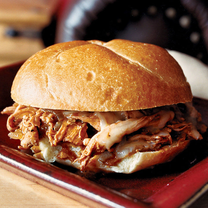 Oven Roasted Pulled Chicken - What a Crock delivers easy, prepared slow cooker & crockpot meals nationwide. America's easiest meal kit company. Boil in bag and instant pot dinners available.