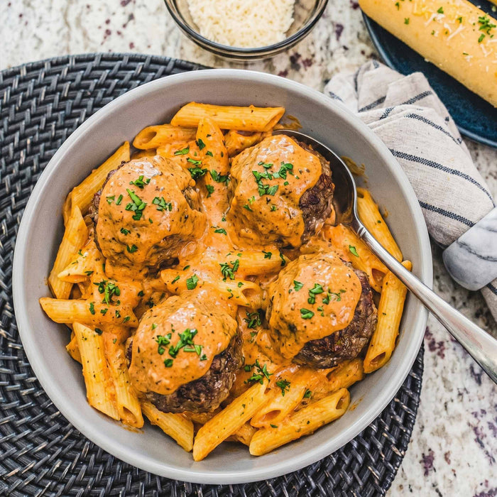 Parma Rosa Meatballs