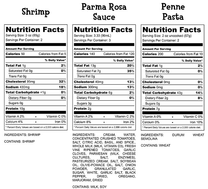 Parma Rosa Shrimp