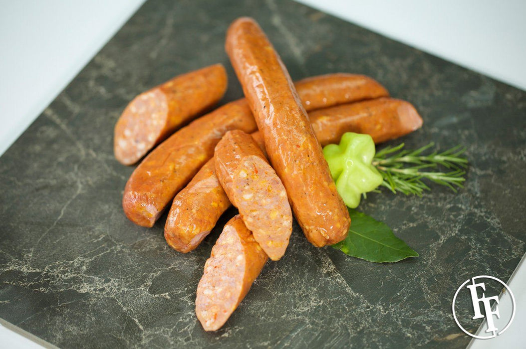 Alligator Andouille Sausages. What a Crock delivers premium grilling meats, sausages, burgers, hot dogs, exotic meats and more nationwide. America's easiest meal kit company. Makes a great gift.