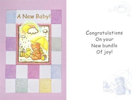 New Baby Greeting Card - Easy Ready-Made Meals from What a Crock