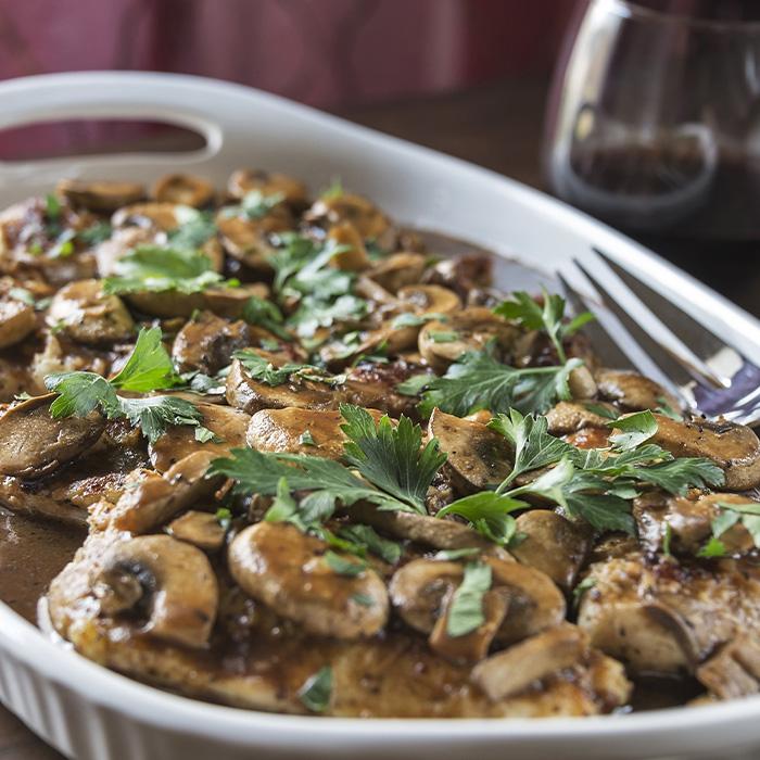 Chicken Marsala - Save money with our gift bundles. What a Crock delivers easy, prepared slow cooker & crockpot meals nationwide. America's easiest meal kit company. The perfect gift - corporate packages, get well soon, sympathy, thank you, and more.