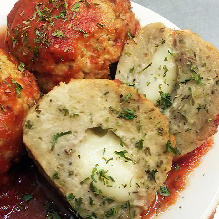 Chicken Parm Meatballs - What a Crock delivers easy, prepared slow cooker & crockpot meals nationwide. America's easiest meal kit company. Boil in bag and instant pot dinners available.