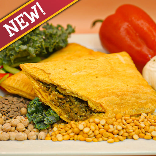 Chickpea & Lentil Jamaican Patties (Air Fryer & Oven) - What a Crock delivers easy, prepared, restaurant quality air fryer, slow cooker & crockpot meals nationwide. America's easiest meal kit company. Boil in bag and instant pot dinners available.