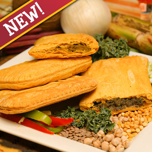 Kale & Callaloo Jamaican Patties (Air Fryer & Oven) - What a Crock delivers easy, prepared, restaurant quality air fryer, slow cooker & crockpot meals nationwide. America's easiest meal kit company. Boil in bag and instant pot dinners available.